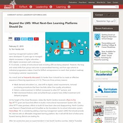 Beyond the LMS: What Next-Gen Learning Platforms Should Do