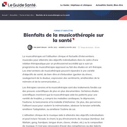 Bienfaits de la musicothérapie sur la santé