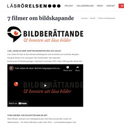 7 filmer om bildskapande - Läsrörelsen