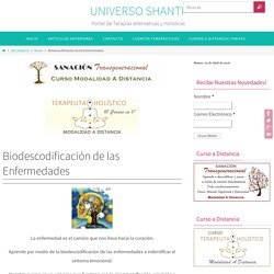Biodescodificación de las Enfermedades