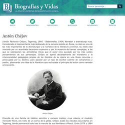 Biografia de Antón Chéjov