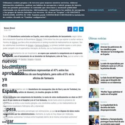 Once nuevos biosimilares aprobados ya en España, a la espera de llegar al mercado - Diariomedico.com