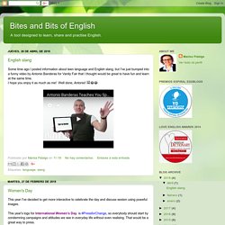 Bites and Bits of English: 2018
