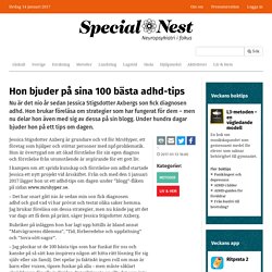 Hon bjuder på sina 100 bästa adhd-tips