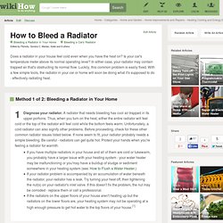 How To Bleed A Radiator: 13 Steps