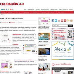 Blogs con recursos para Infantil