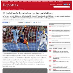 El bolsillo de los clubes del fútbol chileno