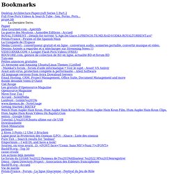 Bookmarks