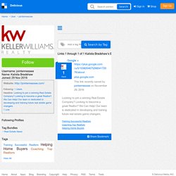 Kalista Bradshaw's Bookmarks (User jointennessee)