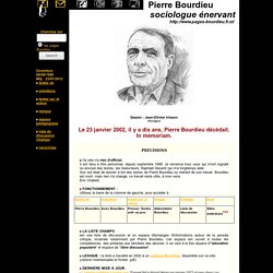 Pierre Bourdieu