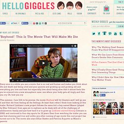 "Boyhood": This Is The Movie That Will Make Me Die