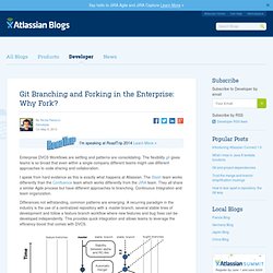 Why Fork in the Enterprise?