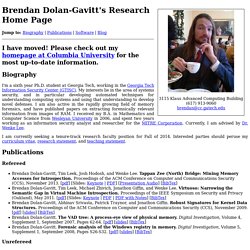 Brendan Dolan-Gavitt