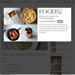 Pici con le briciole (Pici with breadcrumbs) recipe on Food52