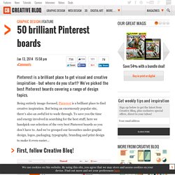 50 brilliant Pinterest boards