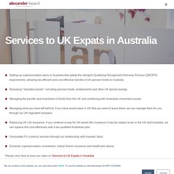 British Expats Australia - UK Expats in Australia, UK Expat Tax Advice