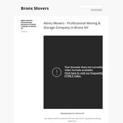 Bronx Movers