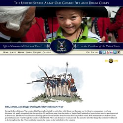 Revolutionary War Musical Instruments