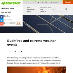 Bushfires & extreme weather