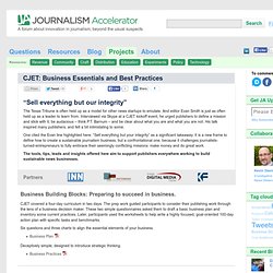 CJET: Business Essentials and Best Practices