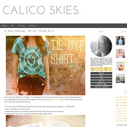 Tie-Dye Shirt