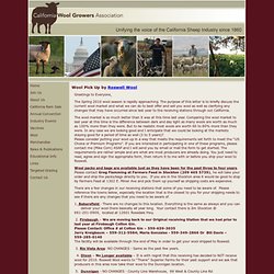 California Wool Growers Association - The voice of the California Sheep Industry since 1860
