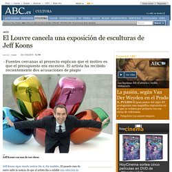 El Louvre cancela una exposición de esculturas de Jeff Koons