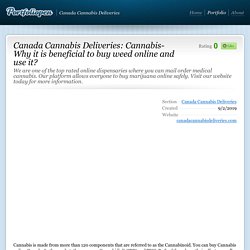 Cannabis- Why it is beneficial to buy weed online and use it?