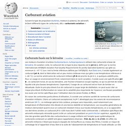 Carburant aviation