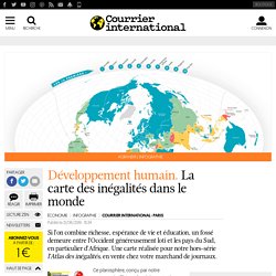 La carte des inégalités dans le monde