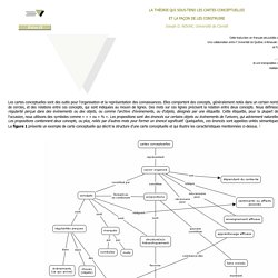Cartes conceptuelles - Joseph Novak