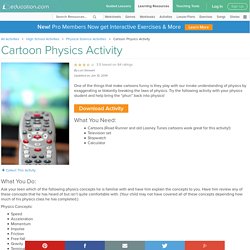 Cartoon Physics