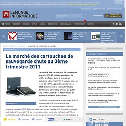 Le marché des cartouches de sauvegarde chute au 3ème trimestre 2011