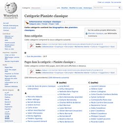 Catégorie:Pianiste classique