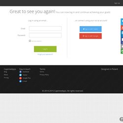 Log in to application