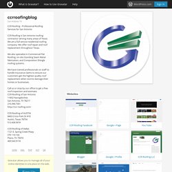 ccrroofingblog, San Antonio TX - Gravatar Profile