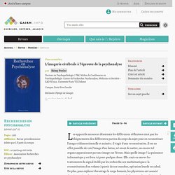L'imagerie cérébrale à l'épreuve de la psychanalyse