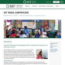 SIT Graduate Institute