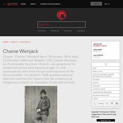 Chanie Wenjack