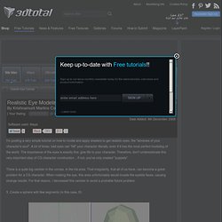 Realistic Eye Modeling for 3D Characters by Krishnamurti Martins Costa
