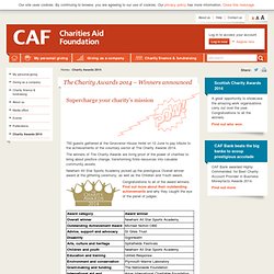 The Charity Awards 2014 – Winners announced