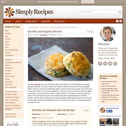 Cheddar and Jalapeño Biscuits Recipe