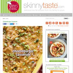 Cheeseburger Casserole