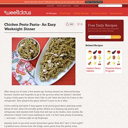 Chicken Pesto Pasta