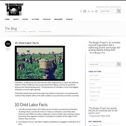 Top 10 Child Labor Facts