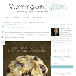 Chocolate Chip Banana Bread Oatmeal Cookies