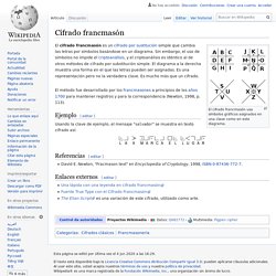 Cifrado francmasón