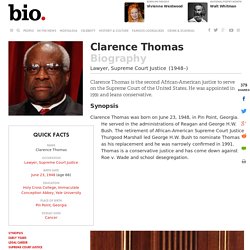 Clarence Thomas - Biography - Lawyer, Supreme Court Justice - Biography.com