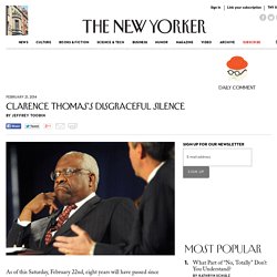 Clarence Thomas’s Disgraceful Silence - The New Yorker