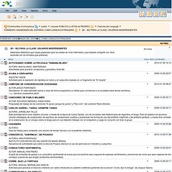 (B1 - B2) PARA LA CLASE: USUARIOS INDEPENDIENTES